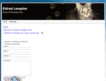Tablet Screenshot of eldredlangdon.com